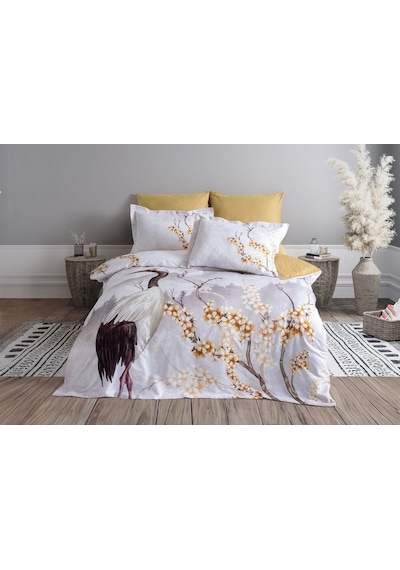 Özel Üretim 3d Dijital Baskılı Çift Kişilik Pamuk Saten 200x220 Cm. Nevresim Takımı 6 Parça Felix