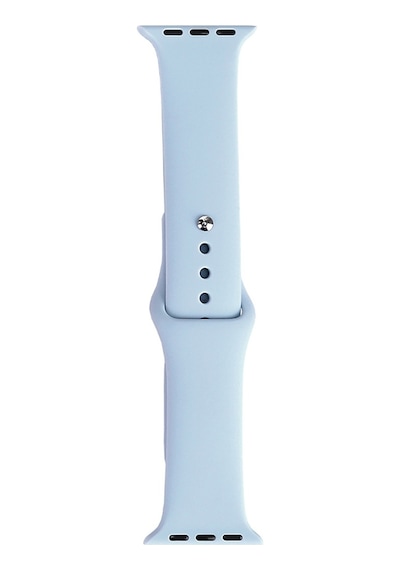 Watch 44mm Band Serisi Klasik Kordon Silikon Strap Kayış-custom Sky Blue