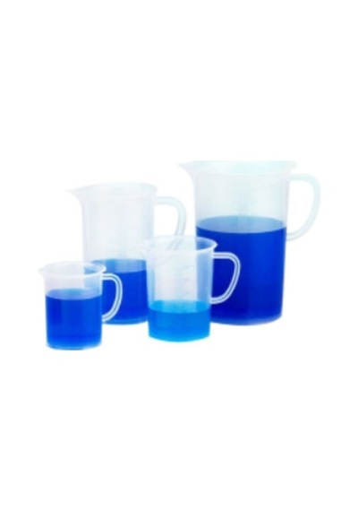 Plastik Kulplu Beher Ölçü Kabı 5000 Ml