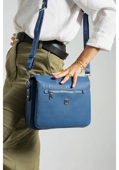 Just Polo Kadın Bol Gözlü Ayarlanabilir Askılı Şık Omuz Çantası Shoulder Bag Petrol