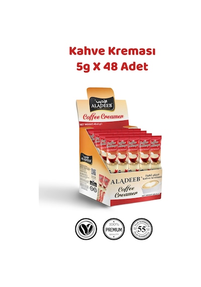 Aladeeb Kahve Kreması 5gr 48 x 5 G