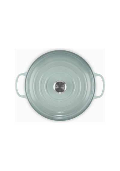 Le Creuset Gourmet Profesyonel Lüks Döküm Tencere Açık Yeşil 30 Cm