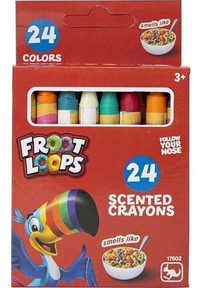 Cra-z-art Froot Loops Scented 24 Renk Pastel Boya
