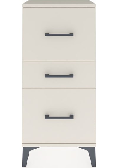 Arges Komodin 3 Çekmeceli 44x30x96 Aytaşı-aytaşı Aytası