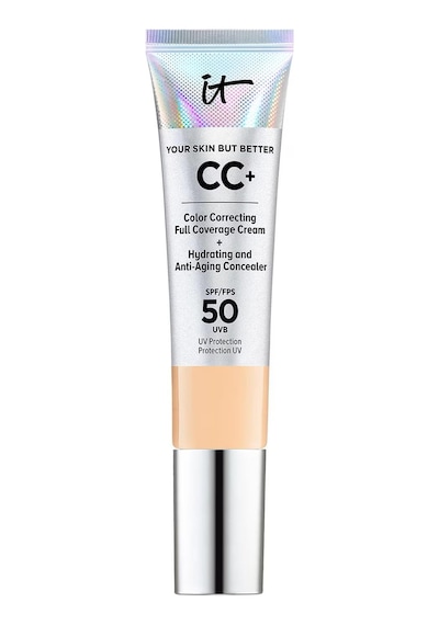 IT Cosmetics CC+ Cream Full Coverage Fondöten SPF50+ Light Medium
