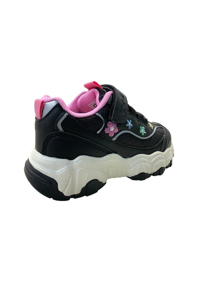Cool Bella Kız Çocuk Okul Öncesi Rahat Sneaker Siyah