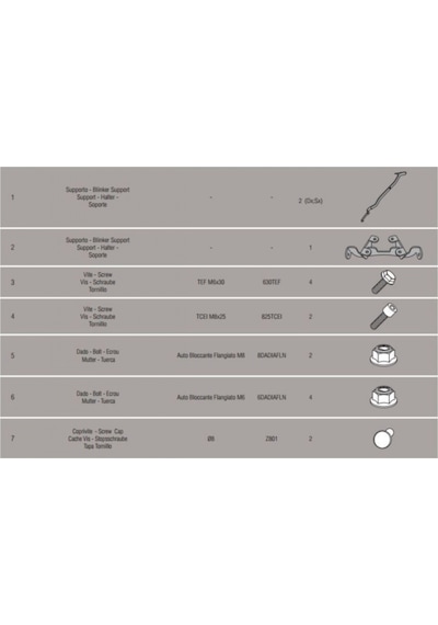 4108Fz Kawasaki Nınja 300 13-18 Arka Çanta Taşıyıcı