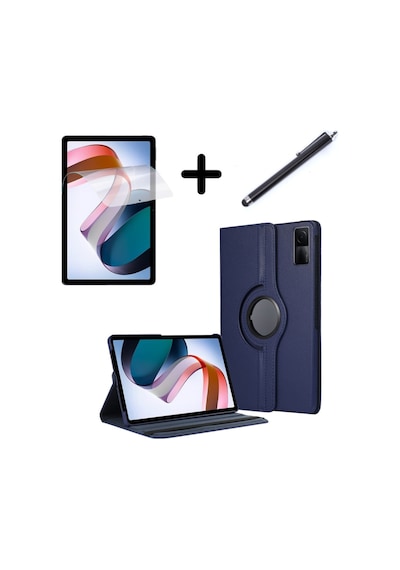 Huawei Uyumlu Matepad 11.5 İnç / Air 11.5 Kılıf Dönen Tablet Kilifi Ekran Koruyucu+kalem