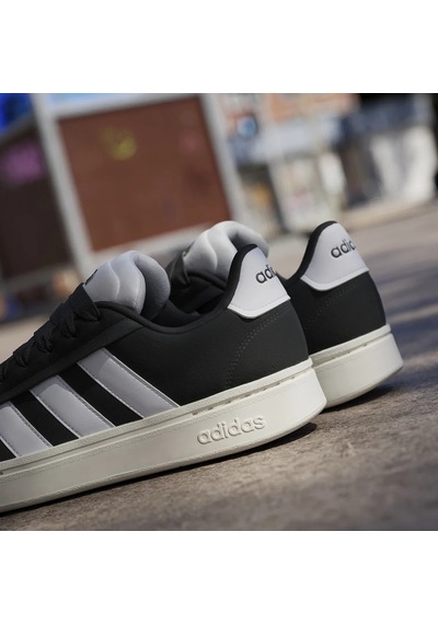 Adidas Grand Court Alpha Erkek Siyah Sneaker Ayakkabı Jh7235 Çok Renkli
