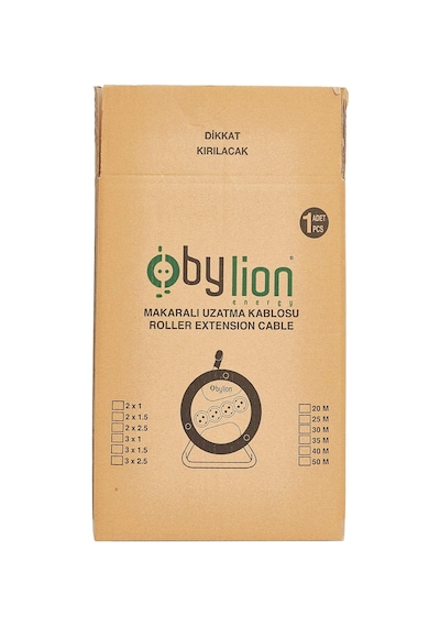Makaralı Uzatma Kablosu 3 1.5mm² 35 Mt. Turuncu Kablo Diger