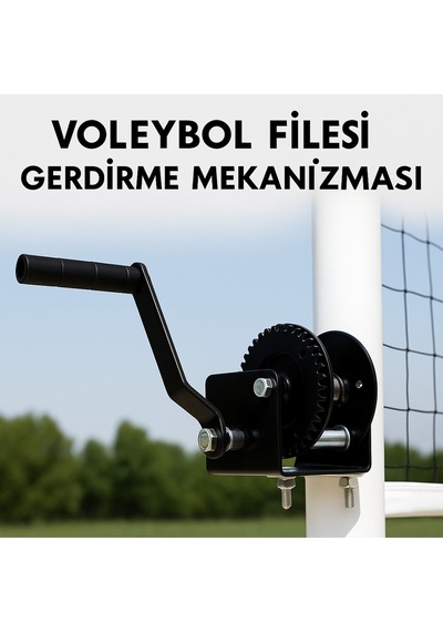 Voleybol Direği Gerdirme Mekanizması
