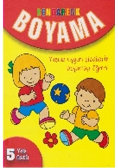 Rengarenk Boyama - 5 Yaş Üstü- Parıltı Yayınları