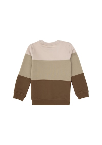 U.S. Polo Assn. Erkek Çocuk Haki Basic Bisiklet Yaka Sweatshirt 50313977-VR027