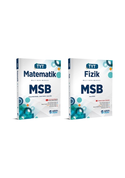 Eğitim Vadisi Tyt Matematik + Fizik Msb Multi Soru Bankası Seti 2 Kitap 2023