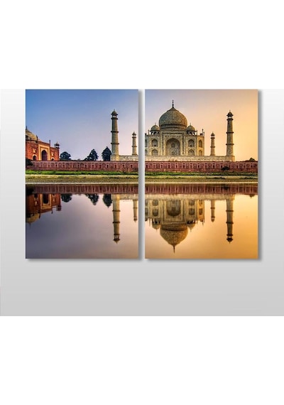 Tac Mahal Kanvas Tablo 100x90cm