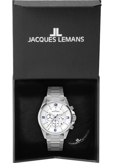 Jacques Lemans Lıverpool 1-2118e Erkek Kol Saati Gümüş 04400259
