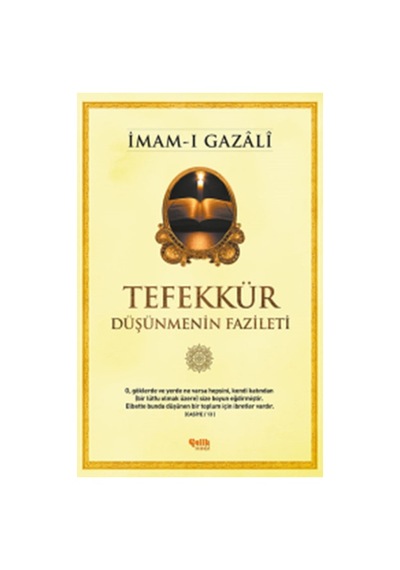 Tefekkür Düşünmenin Fazileti