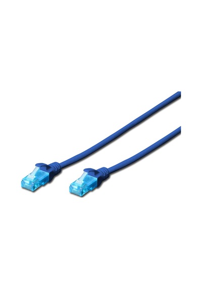 Beek Cat. 5e Patch Kablo, Utp, 0.5 Metre, Awg 26, Mavi Renk-18868