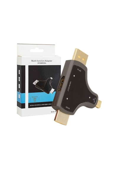 Powermaster Mını Dp Dp Hdmı To Hdmı 4k Çevirici
