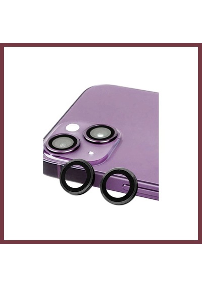 Storeşahin Apple İphone 13 Mini Uyumlu Raze Metal Kamera Lens - Siyah Shn0720 Siyah-