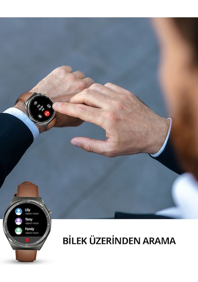 Aukey SW-2U-GY Akıllı Saat (Distribütör Garantili)