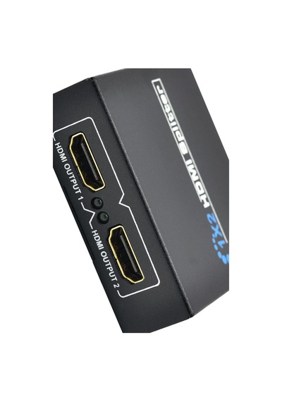 1x2 Hdmı Splitter 1 Giriş 2 Çıkış Görüntü Çoğaltıcı Dağıtıcı Adaptör 1 İn 2 Out Çoklayıcı Tv Monitör