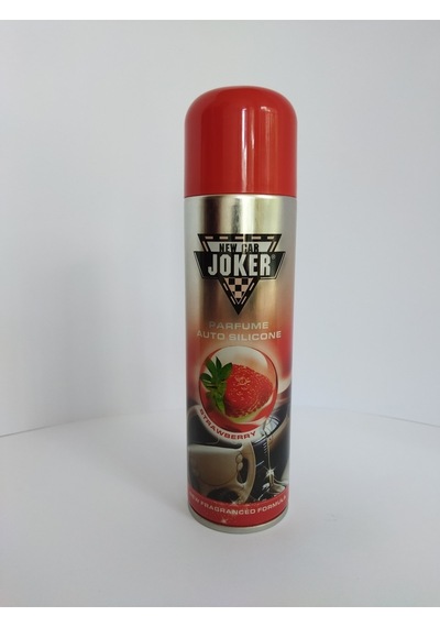 Joker New Car Torpido Deri Plastik Parlatıcı Silikon Strawberry Kokulu Parfüm Sprey 200m Joker