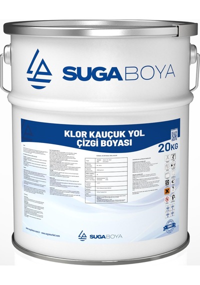 Suga Klor Kauçuk Yol Çizgi Boyası
