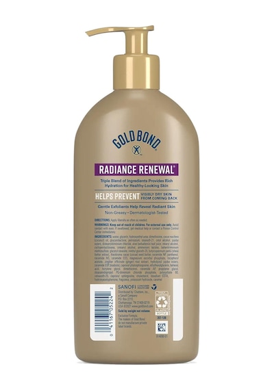 Gold Bond Radiance Renewal Nemlendirici Vücut Losyonu 396 G
