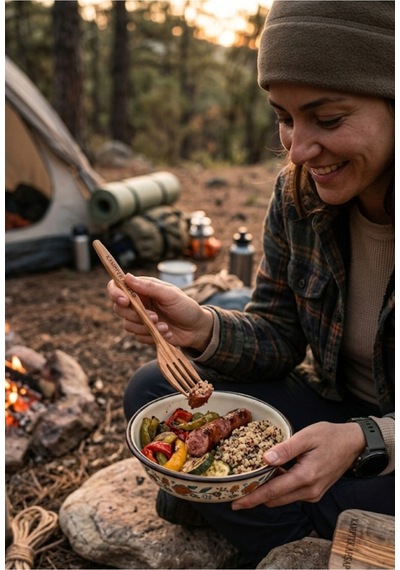 %100 Doğal Zeytin Ağacı El Yapımı Kamp Çatalı - Hafif Taşınabilir Outdoor Ahşap Çatal Ev Kamp Doğa Piknik Çatalı Doğal Kahverengi %100 Doğal Zeytin Ağacı El Yapımı Kamp Çatalı - Hafif Taşınabilir Outdoor Ahşap Çatal Ev Kamp Doğa Piknik Çatalı Doğal Kahverengi