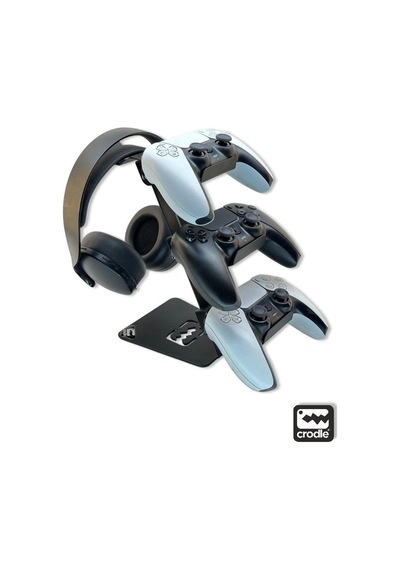 Metal Gaming Çok Fonksiyonlu Ps4 Ps5 Xbox Joystick Kontroller Tutucu Ve Kulaklık Dikey Standı