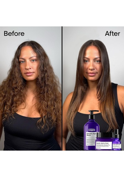 L'oreal Professionnel Keratin Alpha Sleek Maske 250 Ml