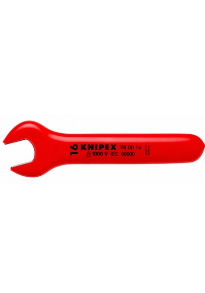 Knıpex 98 00 16 Vde İzoleli Açık Ağız Anahtar 16 Mm