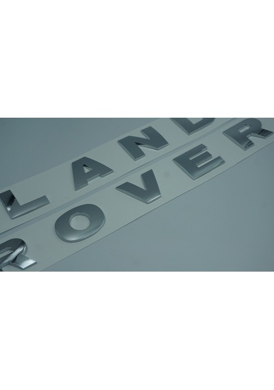 Land Rover Kaput Ve Bagaj Yazı Mat Siyah