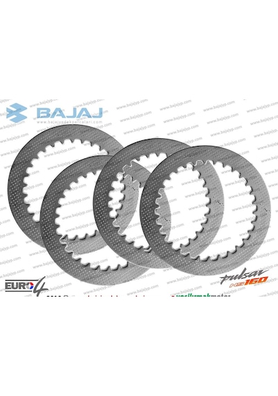 Bajaj Ns 200 Pulsar Rs200 Debriyaj Sacı Takımı 5 Li