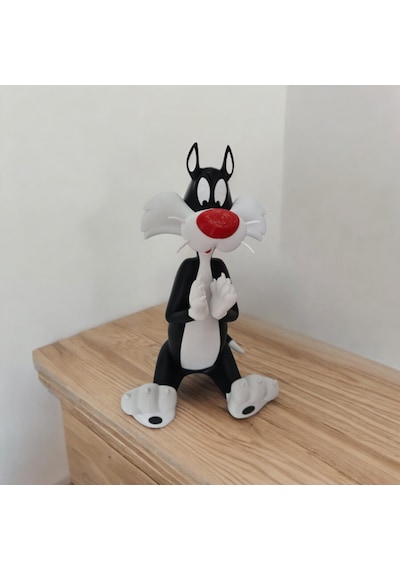 Sylvester Kedi Figürü
