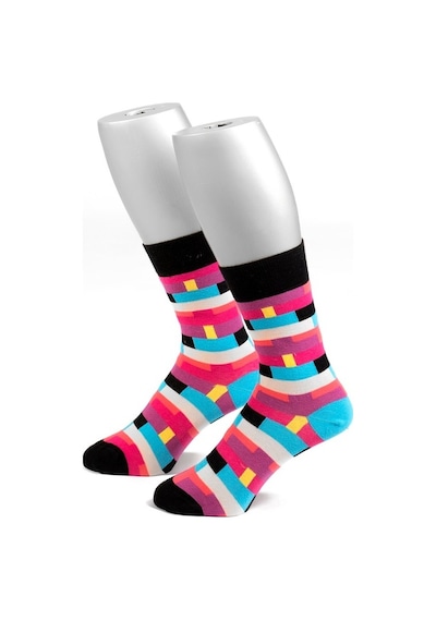 Ozzy Socks Box Desenli Çorap Çok Renkli