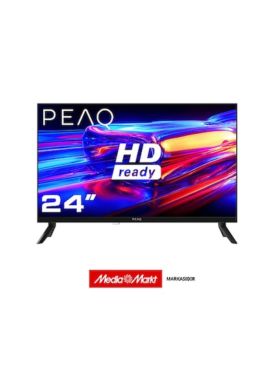 Peaq 24D8000 24" 61 CM Ekran Uydu Alıcılı LED TV