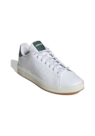 Adidas Advantage Base 2.0 Beyaz Erkek Sneaker Beyaz-yesıl Beyaz - Yeşil