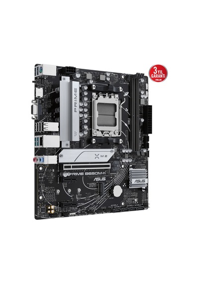 Asus Prıme B650m-k Ddr5 Hdmı Dp Pcıe 16x V4.0 Am5 Matx-210813