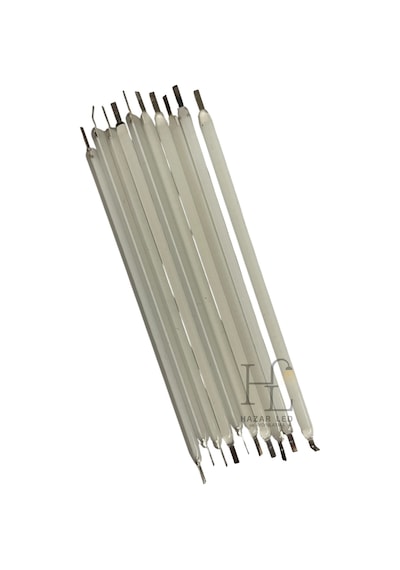 3 Volt 68mm Led Filament Mavi Retro Tungsten Filament 10 Adet