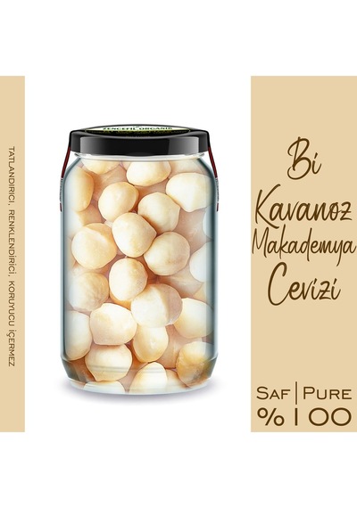 Makademya Fındığı Makedemya Cevizi İçi Bi Kavanoz 660 Cc. Cam Kavanozda Macadamia Nuts Diğer
