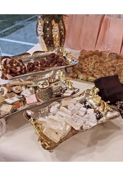 Dmt Gaziantep Bakır Çekiç Dövme Sunumluk Tepsi En:19cm Boy:32cm Yük:6,5cm Ağırlık:0,640gr