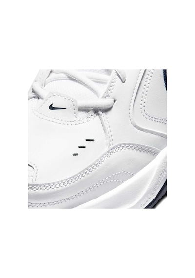 Nike Air Monarch IV Erkek Fitness Ayakkabısı 415445-102 Beyaz - Lacivert