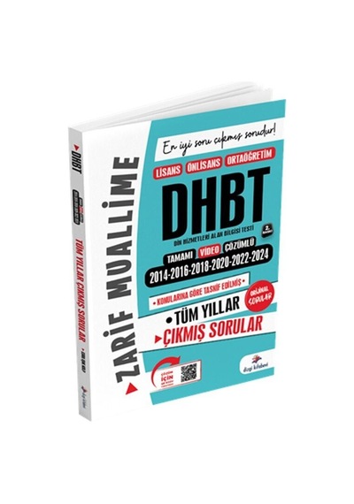 Dhbt Son 6 Sınav Tamamı Video Çözümlü Orijinal Çıkmış Sorular Dizgi Kitap Yayınları