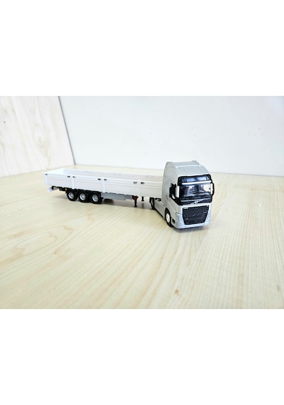 1/64 Ölçek Volvo Fh4 Sal Dorseli Tır Maketi 25 Cm Boy