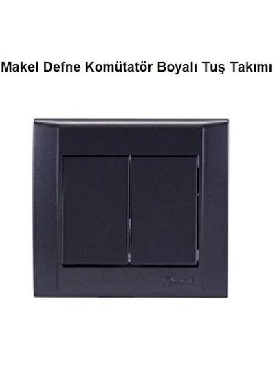 Makel Defne Komütatör Boyalı Tuş Takımı 5 Adet