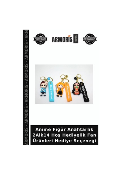 Anime Figür Anahtarlık 2alk14 Hoş Hediyelik Fan Ürünleri Hediye Seçeneği