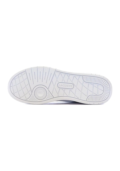 Lacoste T-clip Leather Mens Sneaker Hakiki Deri Günlük Spor Ayakkabı Beyaz Mavi Beyaz