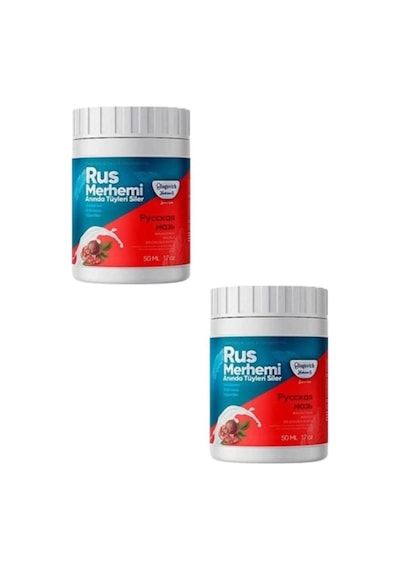 Rus Merhemi Anında Tüy Siler Tüy Dökücü 50 Ml X 2 Adet 05232950